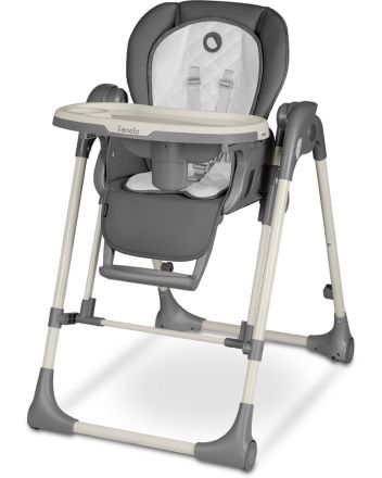 Стульчик для кормления с функцией качания Lionelo Laurice Grey Stone